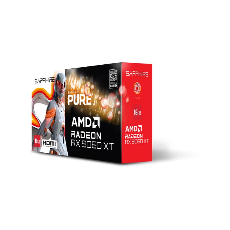 کارت گرافیک سافایر مدل PURE RADEON RX 9060 XT GAMING OC 16GB — تصویر ۷