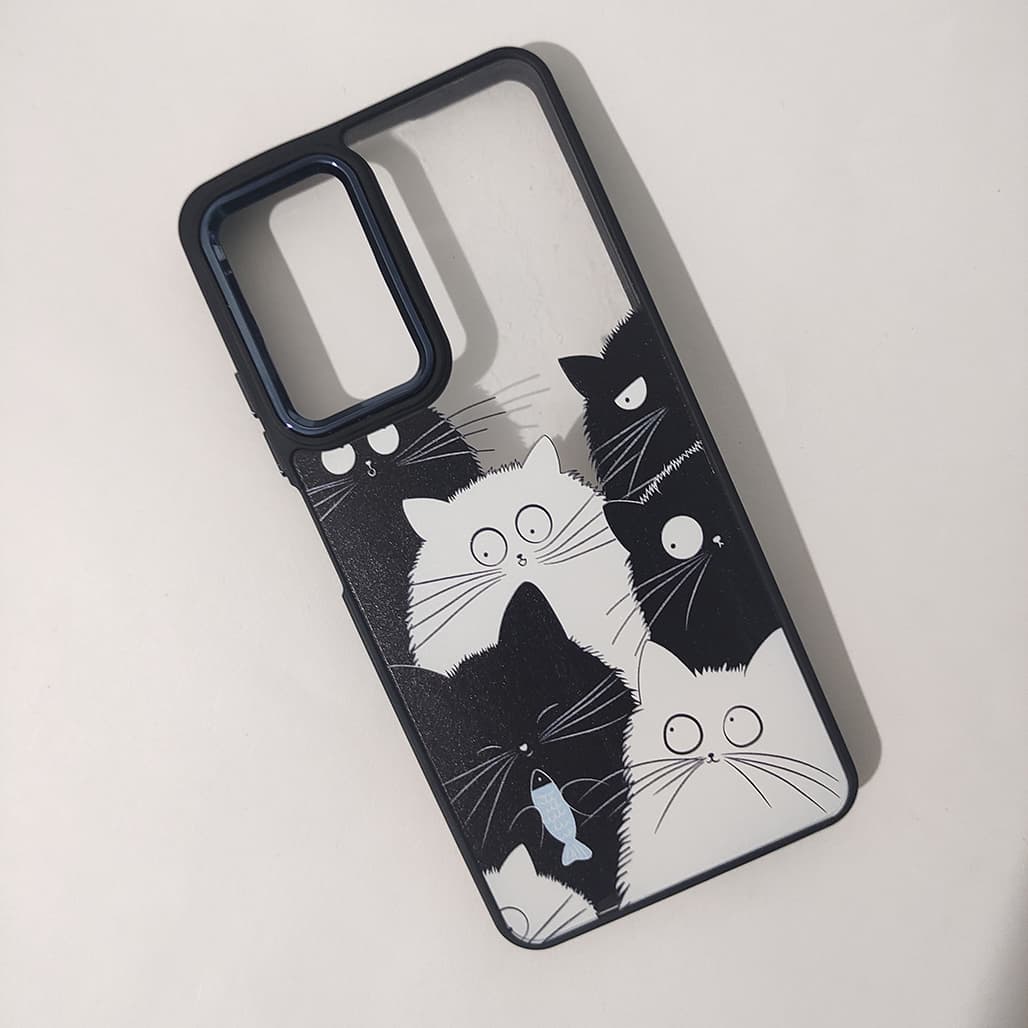 کاور کد 1435 مناسب برای گوشی موبایل شیائومی Note 11 Pro طرح گربه — تصویر ۳