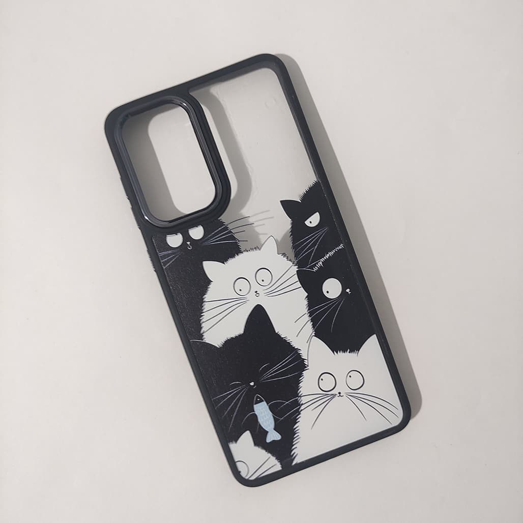 کاور کد 1357 مناسب برای گوشی موبایل سامسونگ Galaxy A73 طرح گربه — تصویر ۳