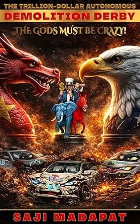 و دانلود نسخه کامل کتاب زبان اصلی The Gods Must Be Crazy! DRAGON vs. EAGLE: The Trillion-Dollar Autonomous Demolition Derby PDF | دانلود کتاب خارجی