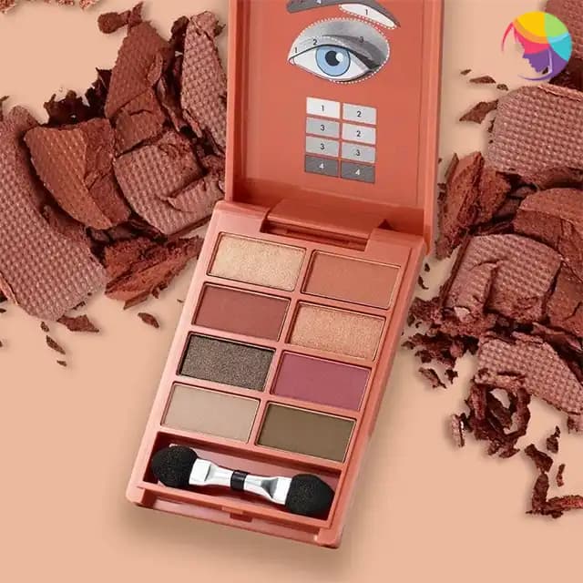 سایه چشم پالتی آنکالر اوریفلیم مدل Wild Chocolate — تصویر ۵