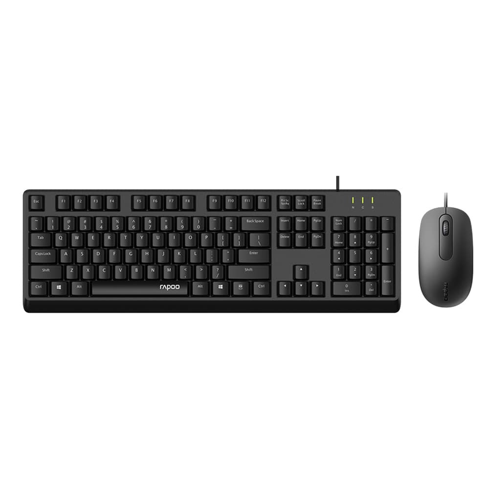 کیبورد و ماوس رپو Rapoo X130 Pro Wired Keyboard and Mouse