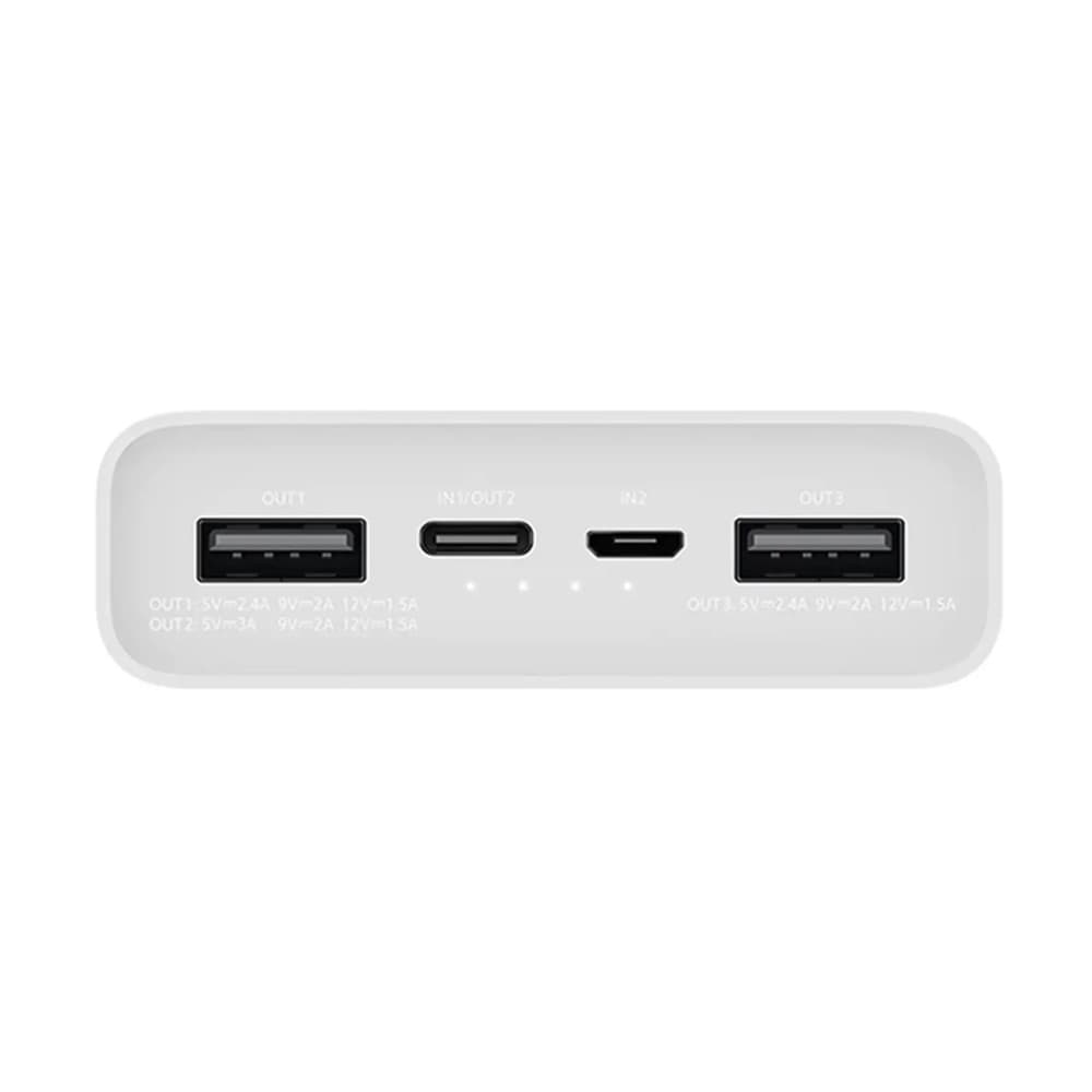 پاور بانک شیائومی مدل Xiaomi Mi Power Bank 3 PLM18ZM 20000mAh — تصویر ۳