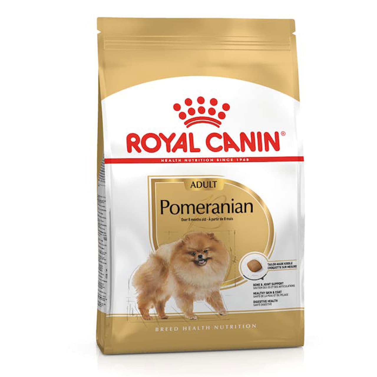 غذای خشک سگ پامرانین ادالت رویال کنین 1/5 کیلوگرم Royal Canin Pomeranian Adult Dry Dog Food — تصویر ۴