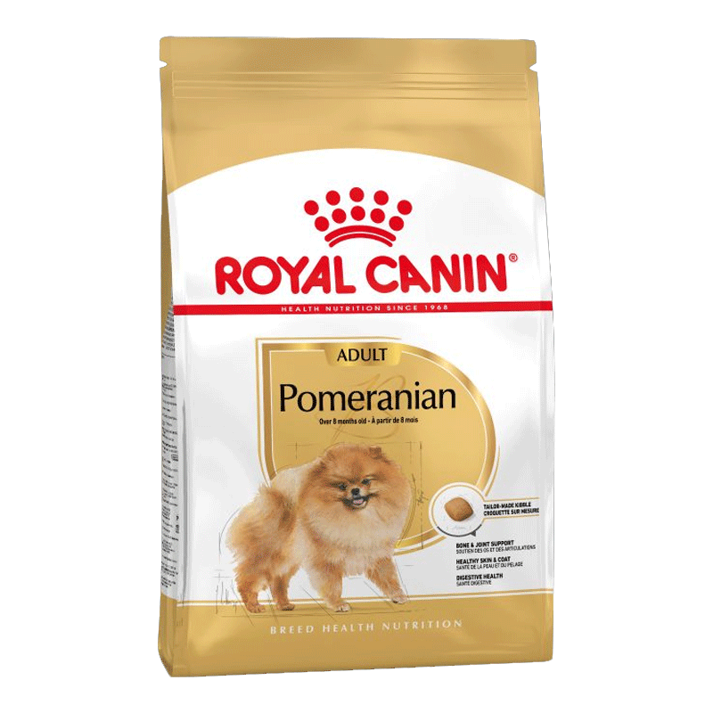 غذای خشک سگ پامرانین ادالت رویال کنین 1/5 کیلوگرم Royal Canin Pomeranian Adult Dry Dog Food