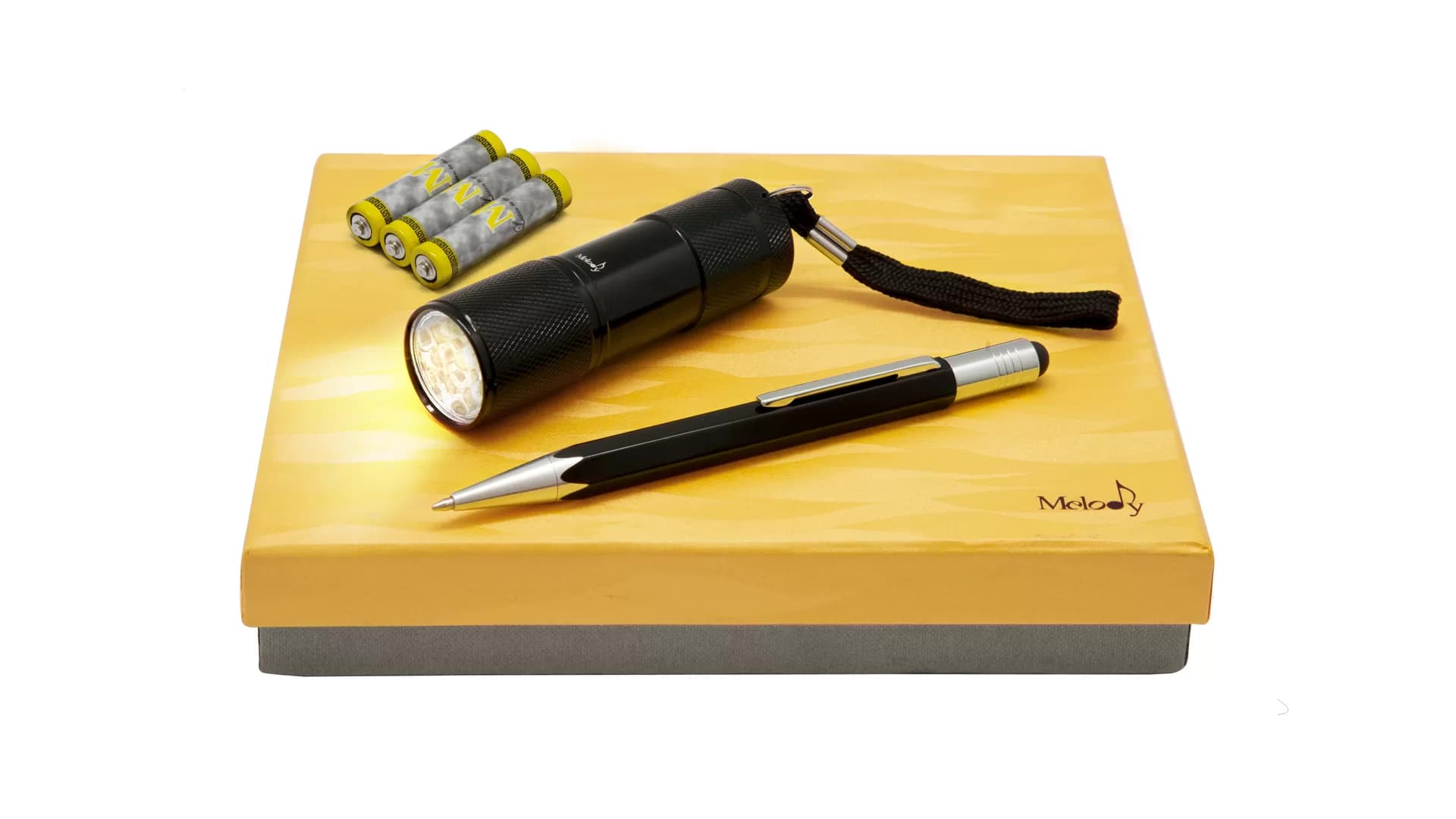 ست خودکار و چراغ قوه ملودی مدل 16 – MELODY 16 SET