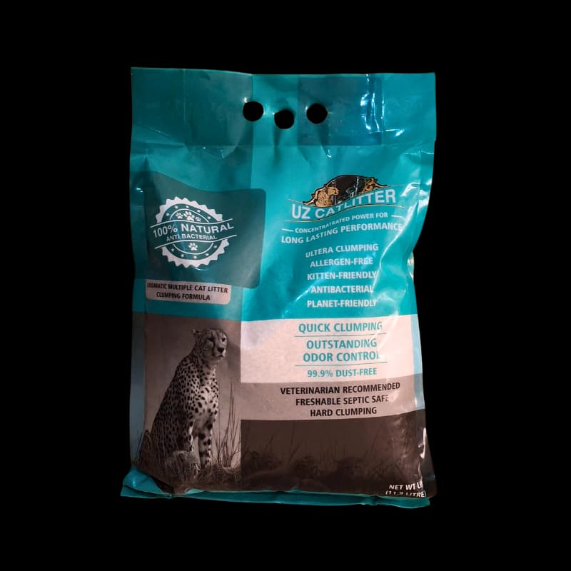 خاک گربه یوزکت مدل معطر پودر بچه وزن 8 کیلوگرم