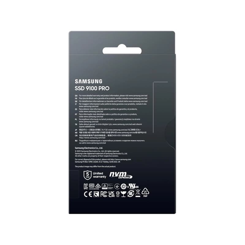 اس اس دی سامسونگ مدل SAMSUNG 9100 PRO ظرفیت 1 ترابایت — تصویر ۲