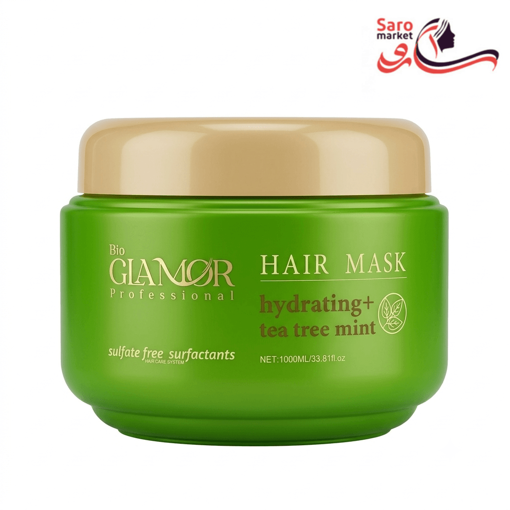 ماسک مو آبرسان و خنککننده درخت چای و نعنا بایو گلامور (Bio Glamor)