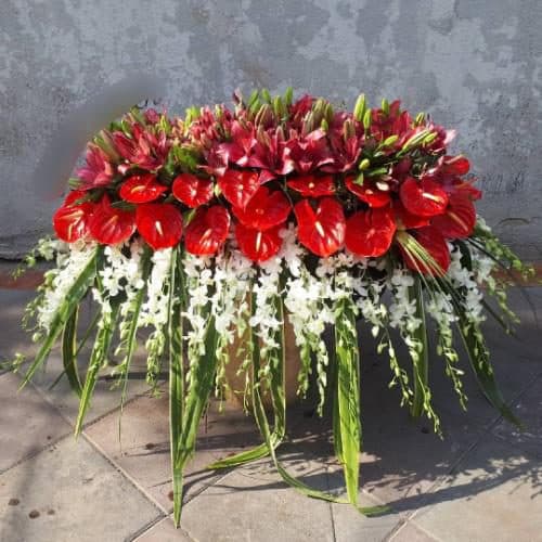 سبد گل بهاری و شاد برای همکار خانم در روز مادر 4721 — تصویر ۲