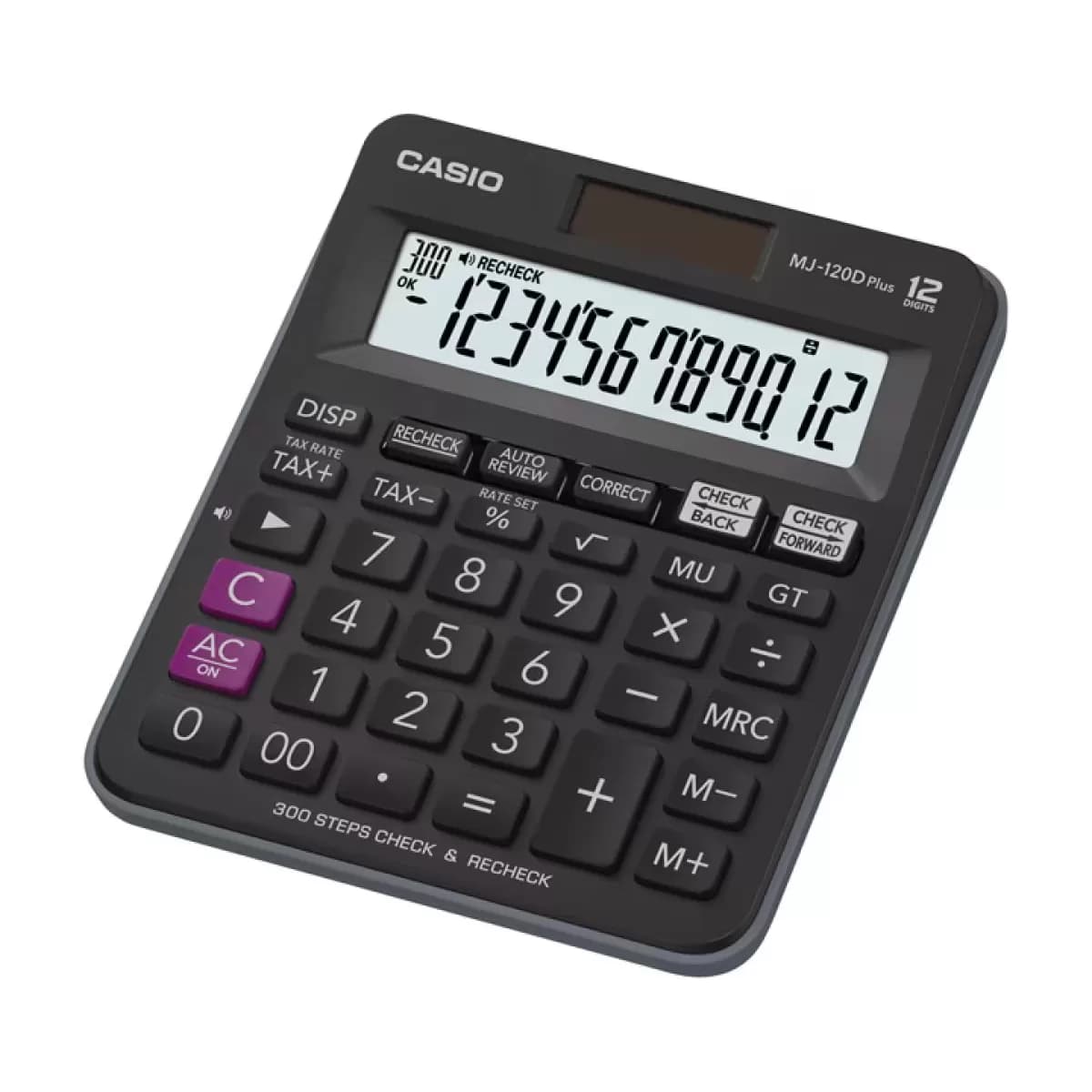 ماشین حساب کاسیو مدل MJ-120D Plus — تصویر ۲