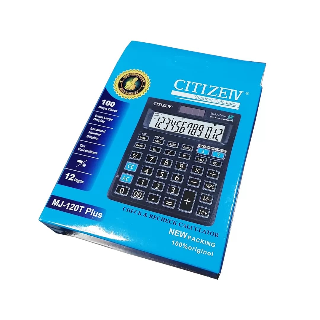 ماشین حساب CITIZEIV مدل MJ-120T Plus — تصویر ۴