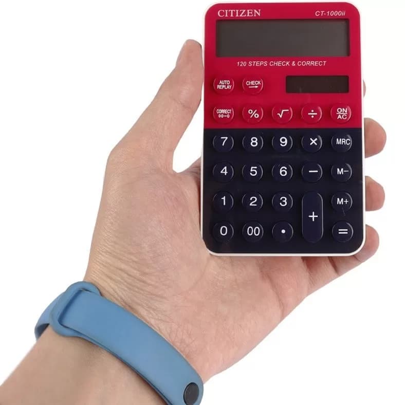 ماشین حساب CITIZEN مدل CT-1000ii — تصویر ۵