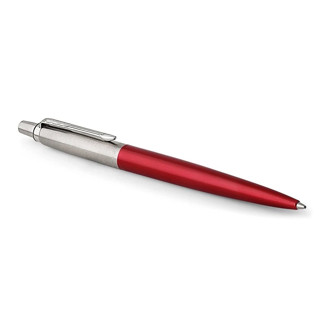 خودکار ژوتر تمام استیل رنگی گیره کروم – Parker Jotter Ballpoint Pen — تصویر ۷