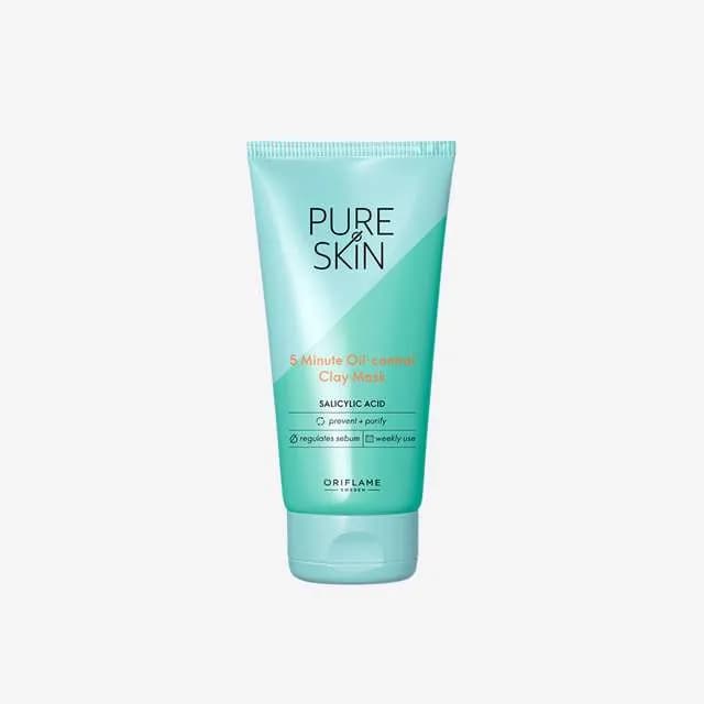 ماسک خاک رس 5 دقیقه ای پیوراسکین اوریفلیم — تصویر ۲