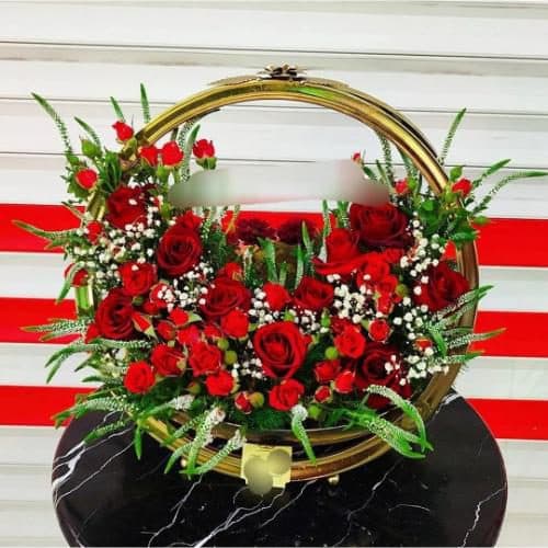 سبد گل اوکالیپتوس و ژربرا برای روز زن 4654 — تصویر ۲