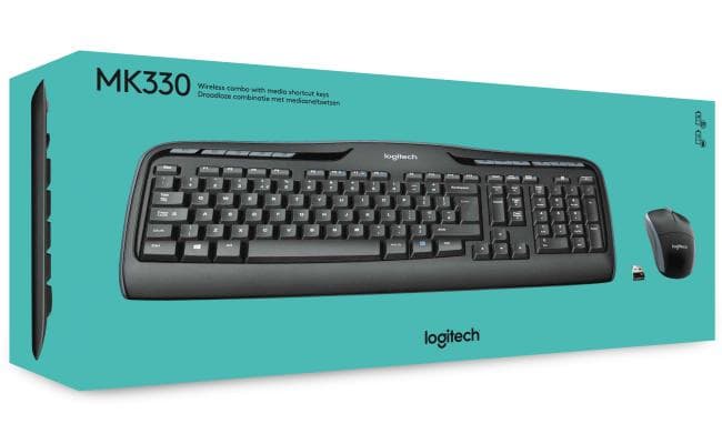LOGITECH MK330 WIRELESS KEYBOARD AND MOUSE COMBO — تصویر ۲