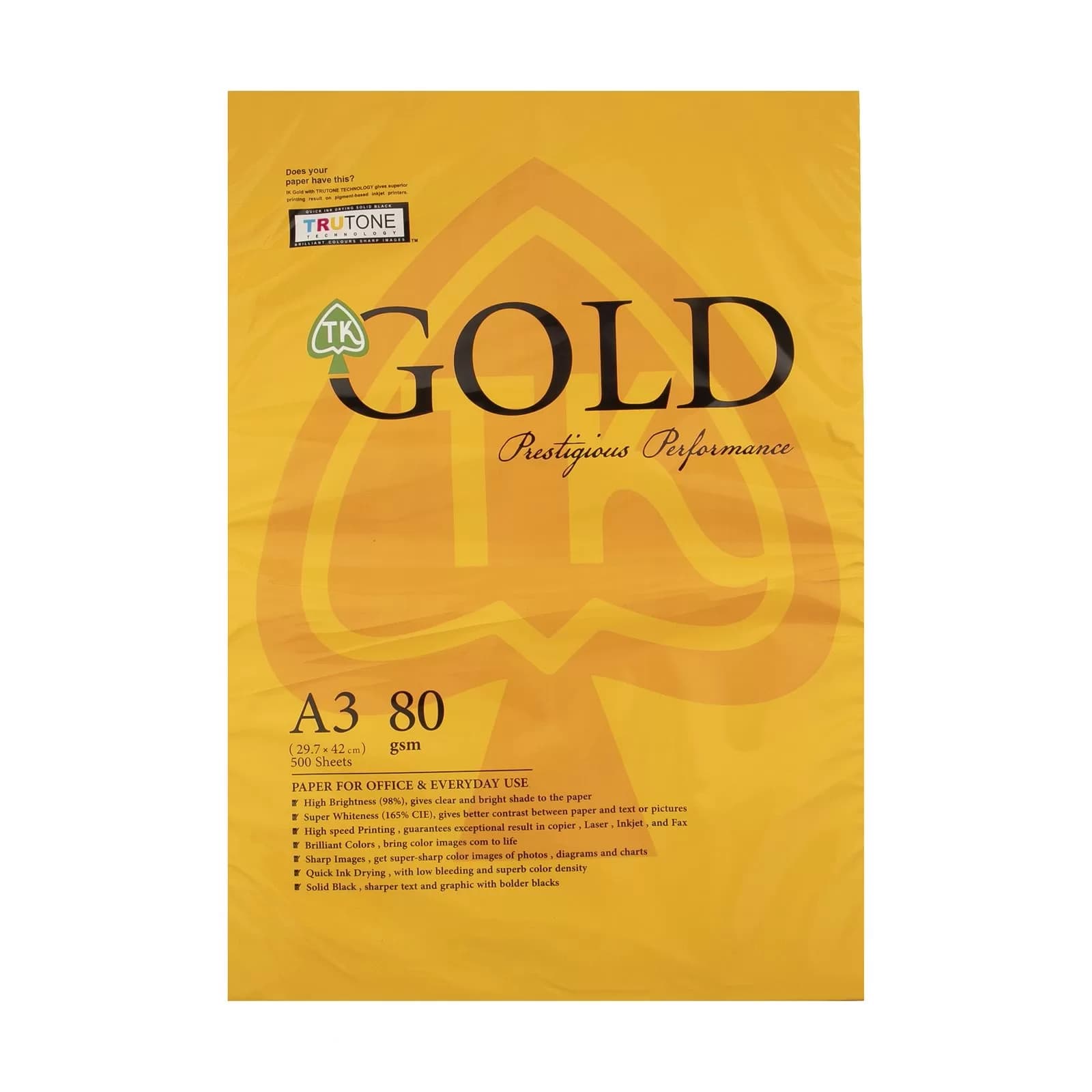 کاغذ A3 گلد 80 گرمی GOLD — تصویر ۳