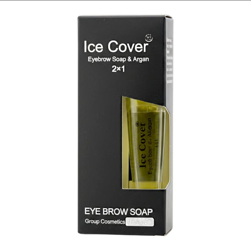 صابون ابرو آیس کاور Ice Cover | حاوی رو غن آرگان | لیفت فوری بدون نیاز به آب — تصویر ۳