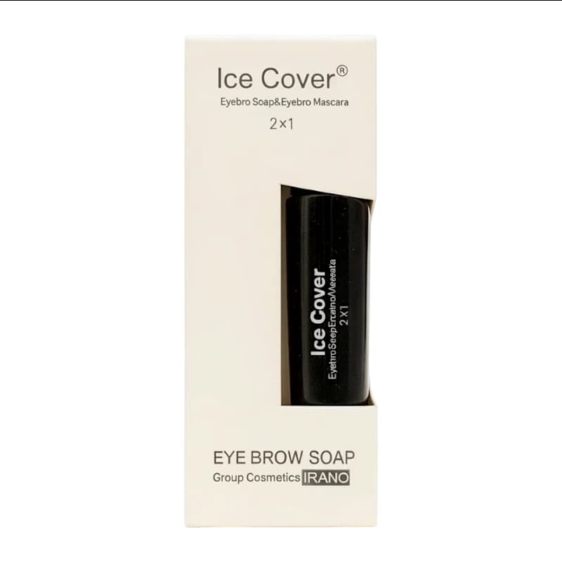 ژل لیفت ابرو ریمل دار آیس کاور Ice Cover | حالت دهنده قوی با اپلیکاتور سیلیکونی — تصویر ۲