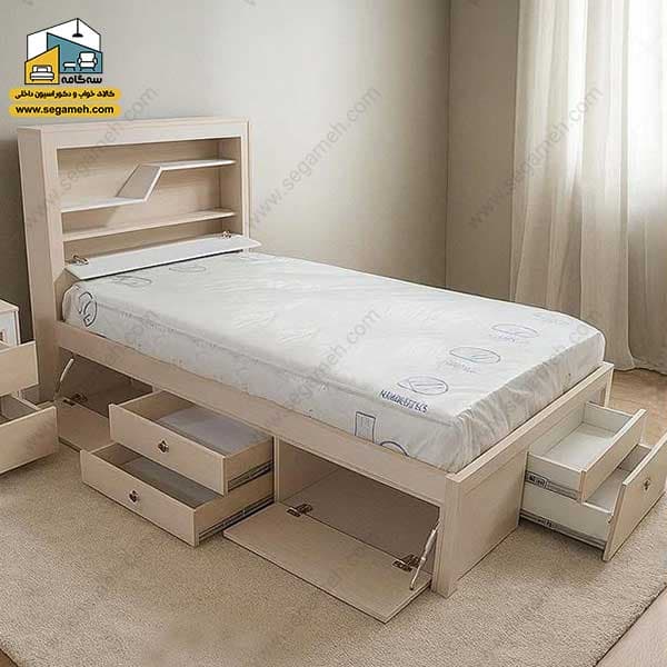 تخت خواب یک نفره BSP110