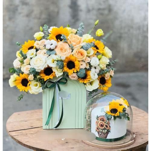 باکس گل ارکیده و آچیلا برای روز زن 4570 — تصویر ۲