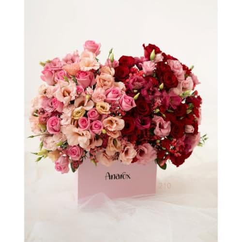 باکس گل آچیلا و بابونه برای روز زن 4548