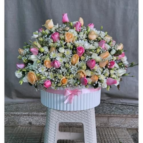 باکس گل آفتابگردان برای روز زن 4386
