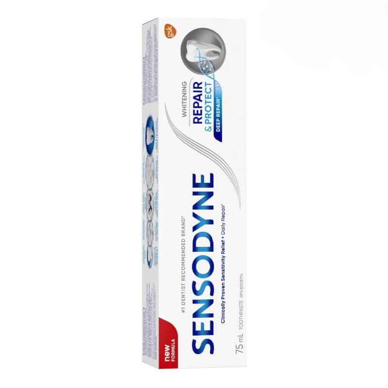خمیر دندان ترمیم کننده سنسوداین Sensodyne Repair and Protect حجم 75 میلی لیتر — تصویر ۳