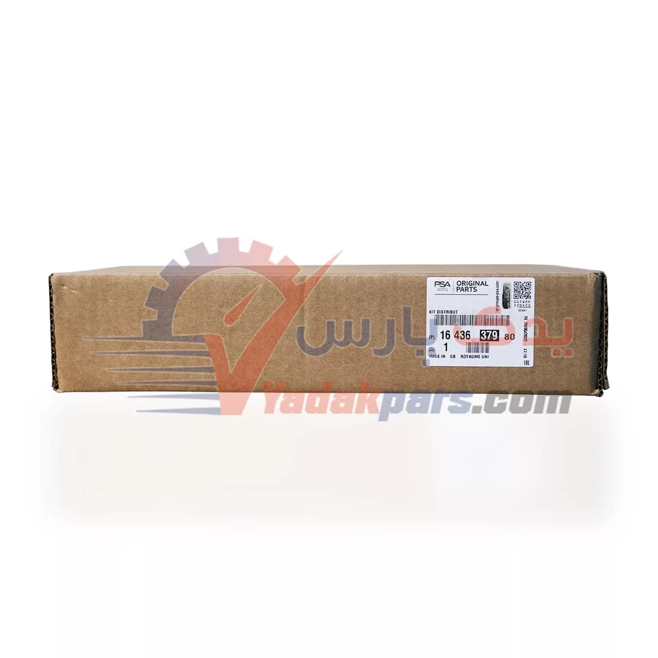 کیت تسمه تایم اصلی TU5 رانا 206 207 پژو پارس TU5 اچ سی کراس تارا کارتن کاهی — تصویر ۲
