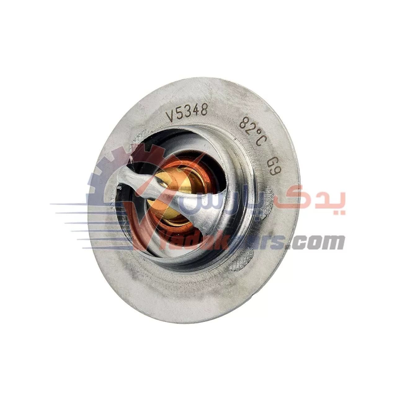 ترموستات پژو405 ورنت اصلی فرانسه 82درجه مشترک با پارس و سمند XU7 — تصویر ۳