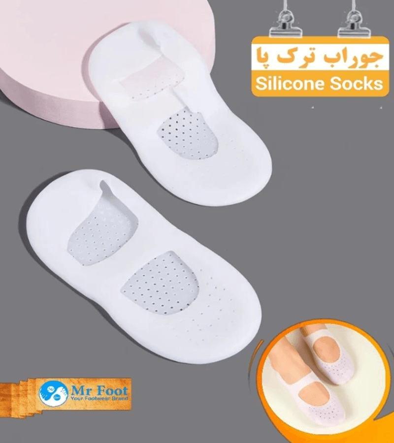 جوراب ترک پا سیلیکونی مسترفوت