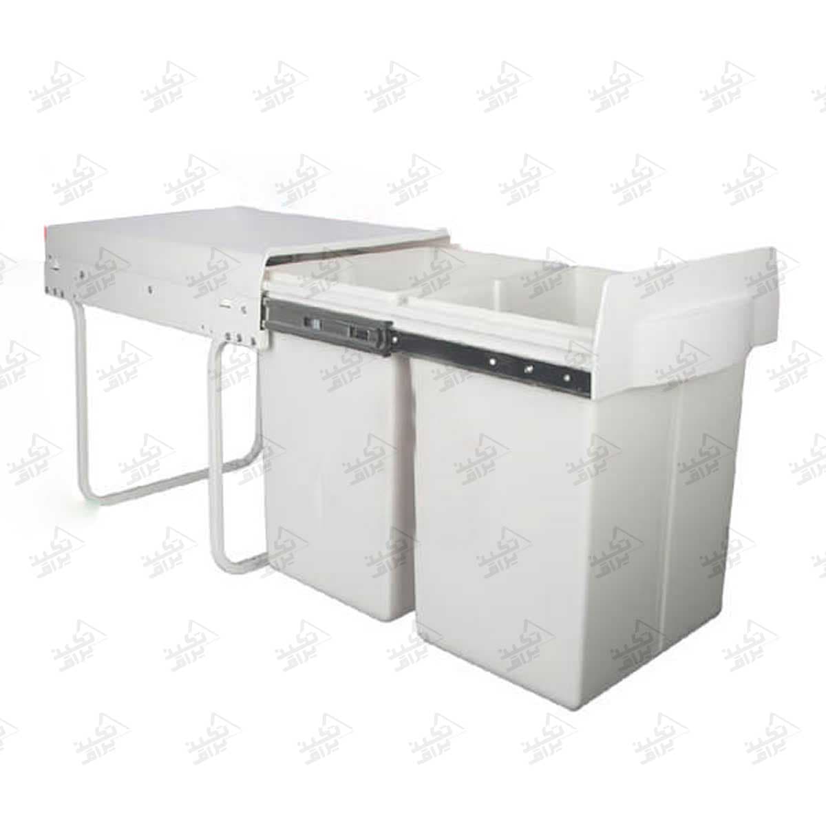 سطل زباله داخل کابینت ملونی مدل 9128