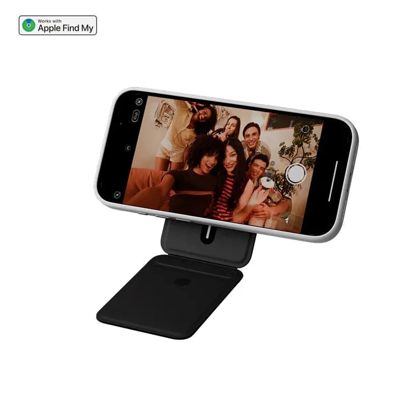 جاکارتی مگ‌سیف و استند سه‌پایه مافت با قابلیت ردیابی | MOFT MagSafe Trackable Tripod Wallet Stand — تصویر ۵