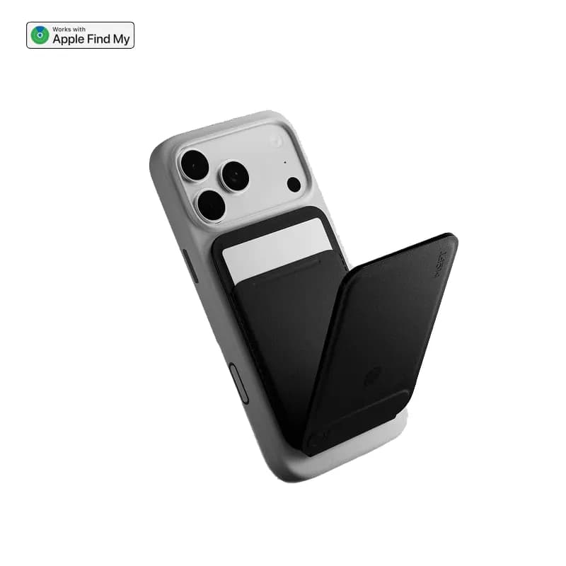 جاکارتی مگ‌سیف و استند سه‌پایه مافت با قابلیت ردیابی | MOFT MagSafe Trackable Tripod Wallet Stand — تصویر ۶