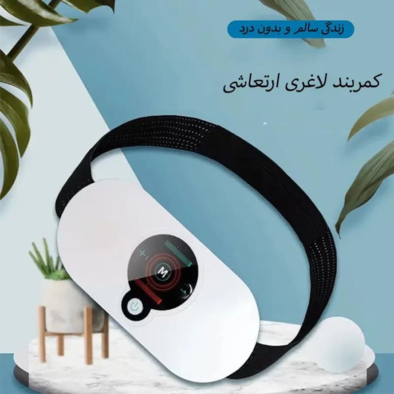 کمربند لاغری شکم، پهلو و ماساژور عضلات مدل EMS Fitness کد516 — تصویر ۴