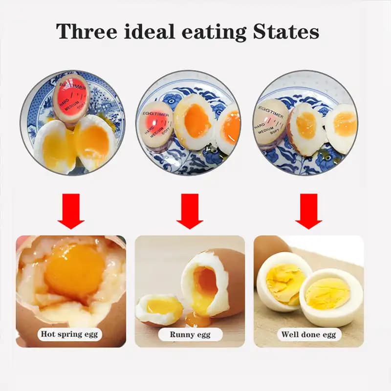 تایمر پخت آب پز تخم مرغ Egg Timer کد585 — تصویر ۳