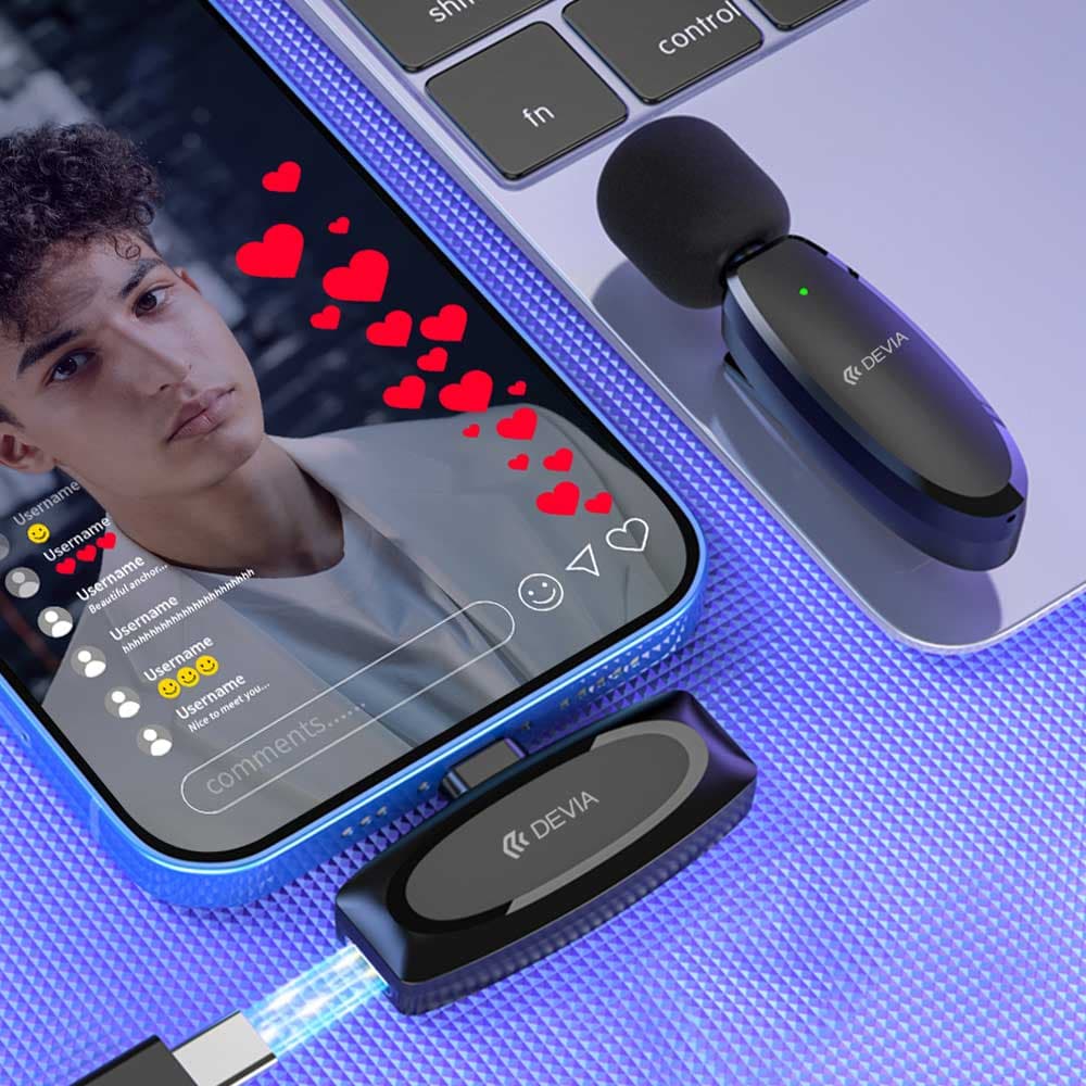 میکروفون بیسیم دیویا مدل Kintone Series Lightning Wireless Microphones — تصویر ۳