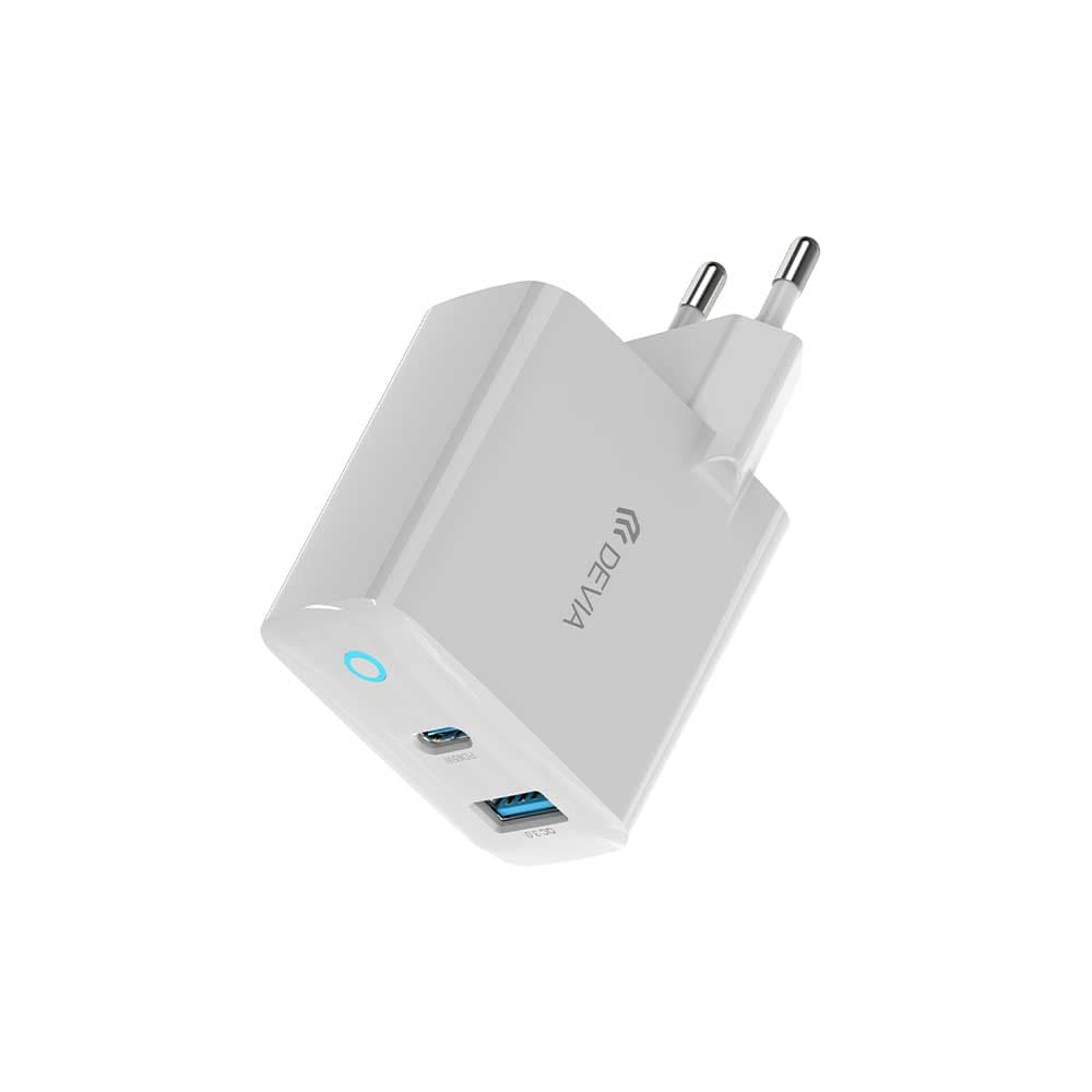 شارژر دیواری Devia Extreme Speed GaN PD+QC Quick Charger 65W (EU) — تصویر ۳