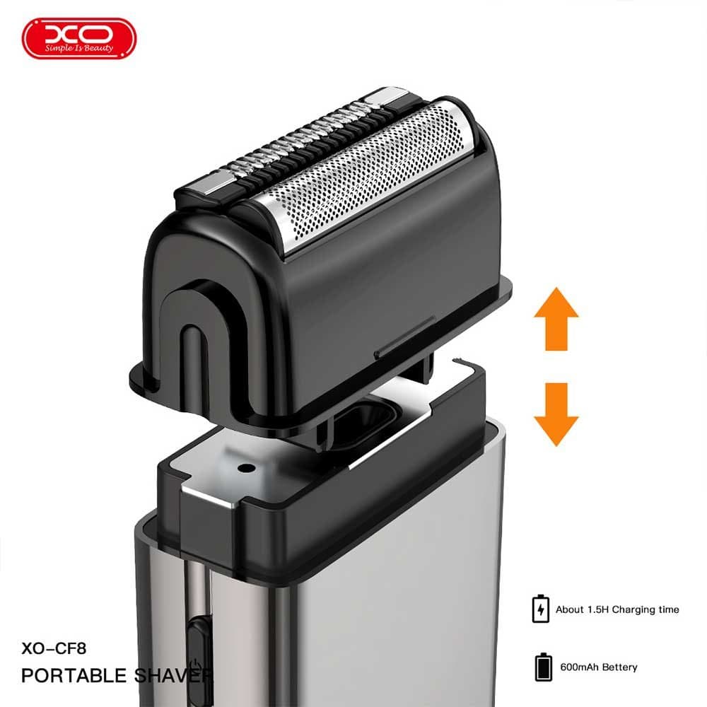 ریش تراش شارژی دوقلو ایکس او XO CF8 Reciprocating Twin Head Shaver — تصویر ۱۱