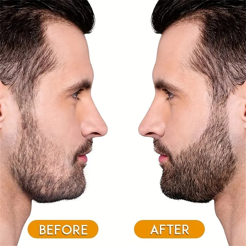 قلم هاشور حرفه ای ریش، مو و ابرو BEARD PEN کد1802 — تصویر ۵
