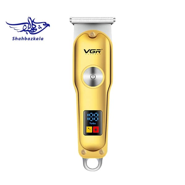 ماشین اصلاح VGR مدل V-290 | خط زن حرفه‌ای شارژی با تیغه تیز