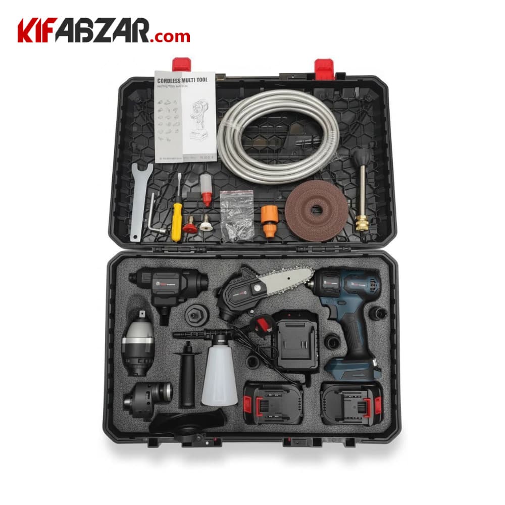 کیت 5 کاره ابزار شارژی 21 ولت ایزی پاور مدل EB-5536 — تصویر ۲