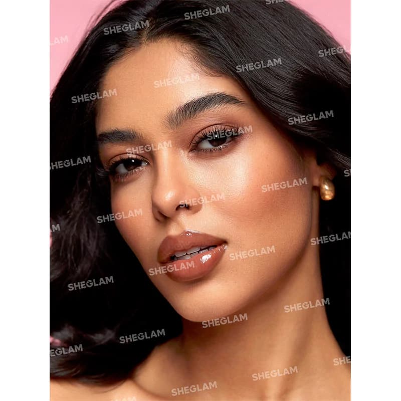 لیپ گلاس و خط لب دو طرفه شیگلم مدل LIP RULES رنگ GOLDEN RULE — تصویر ۳