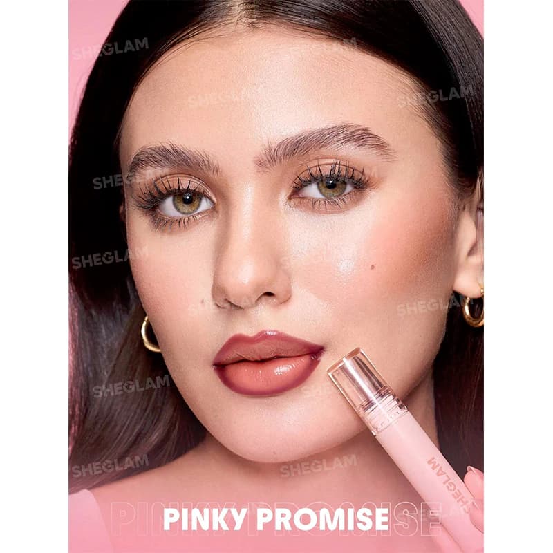 خط لب پیل آف شیگلم مدل FALL IN LINE رنگ PINKY PROMISE — تصویر ۳