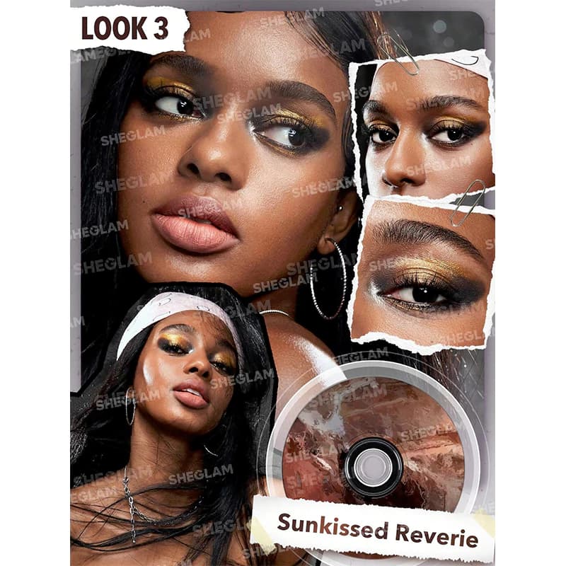 پالت سایه 9 رنگ گرامافونی شیگلم VINYL POP رنگ SUNKISSED REVERIE — تصویر ۵