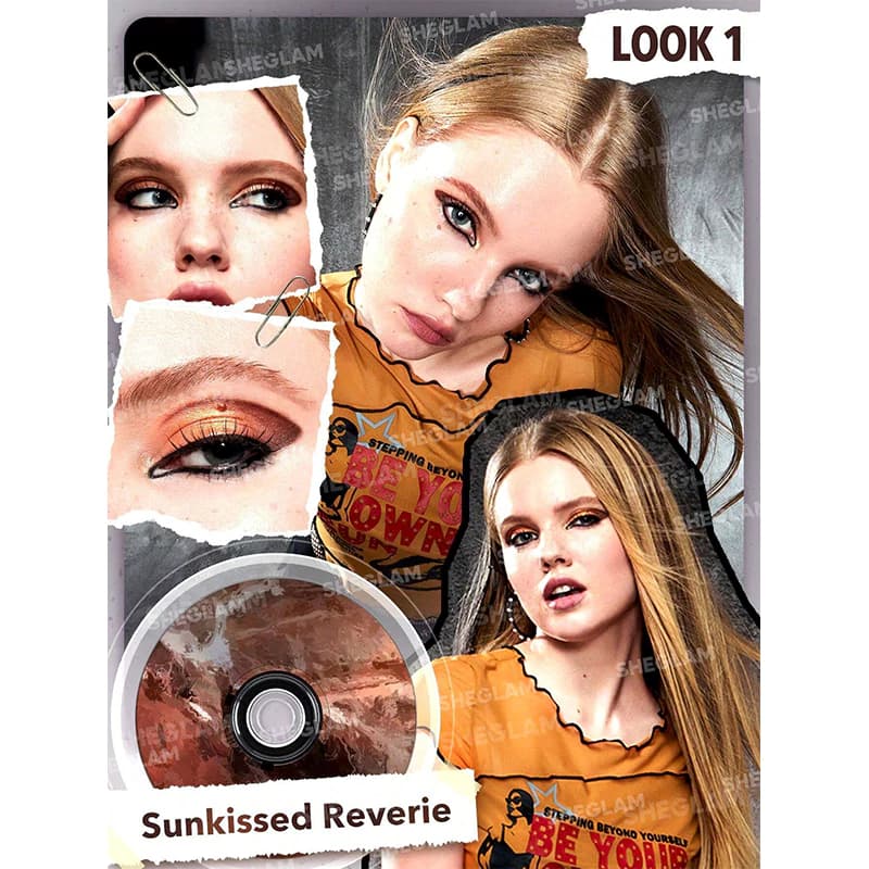 پالت سایه 9 رنگ گرامافونی شیگلم VINYL POP رنگ SUNKISSED REVERIE — تصویر ۳
