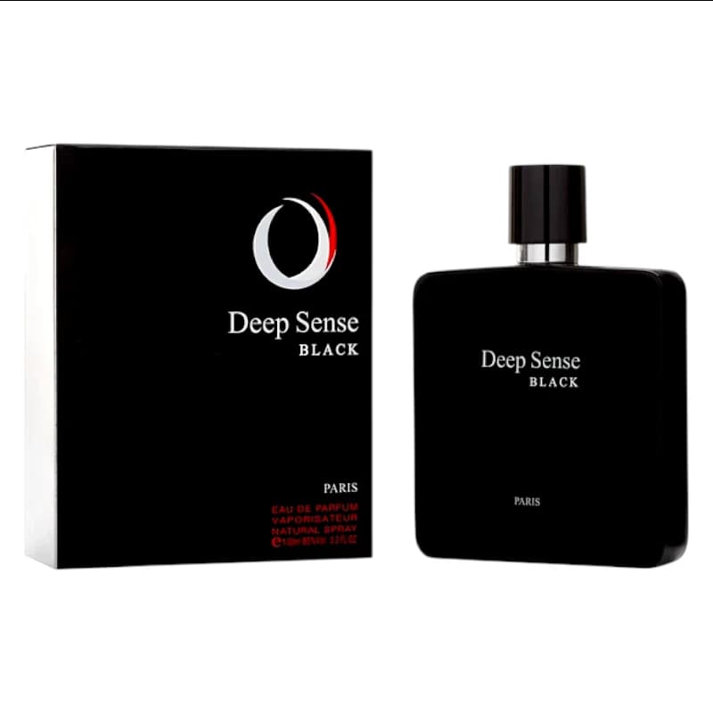 عطر ادکلن مردانه دیپ سنس مدل بلک Black حجم ١٠٠ میل — تصویر ۲