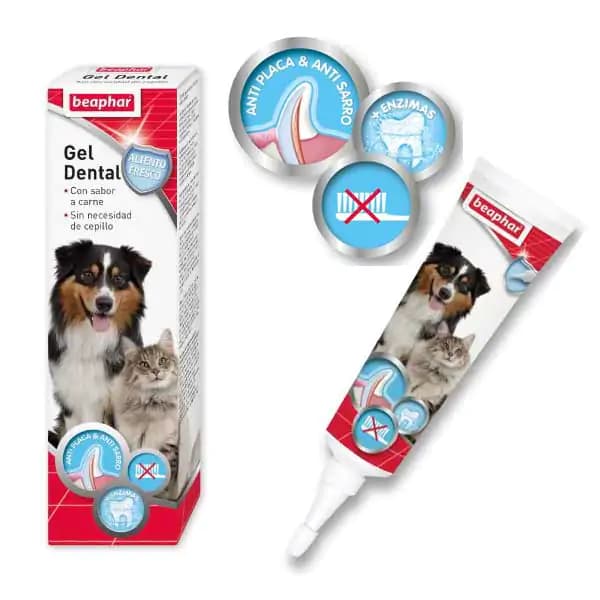 ژل دندان سگ و گربه بیفار Dental Gel for Dogs & Cats Liver طعم جگر وزن 100 گرم — تصویر ۲