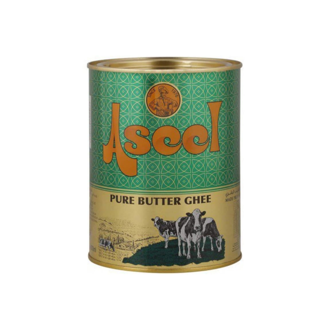 روغن حيوانی اصيل قوطی 800 گرم | Aseel Pure Butter Ghee